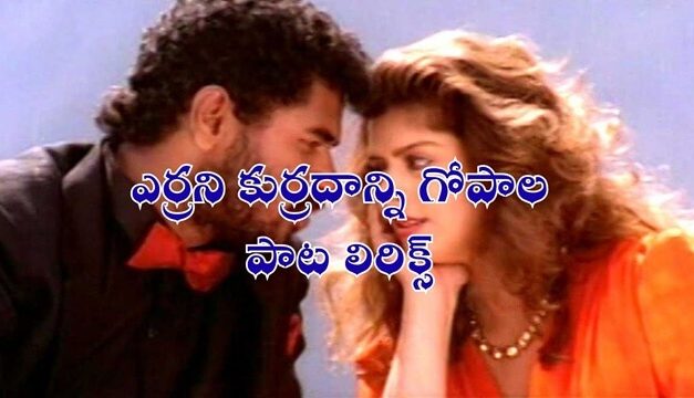 ఎర్రాని కుర్రదాన్ని గోపాల పాట లిరిక్స్
